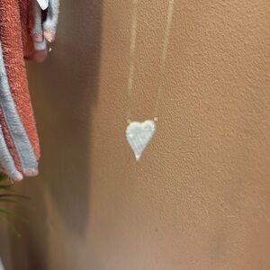 Gold  Heart Pendant Necklace